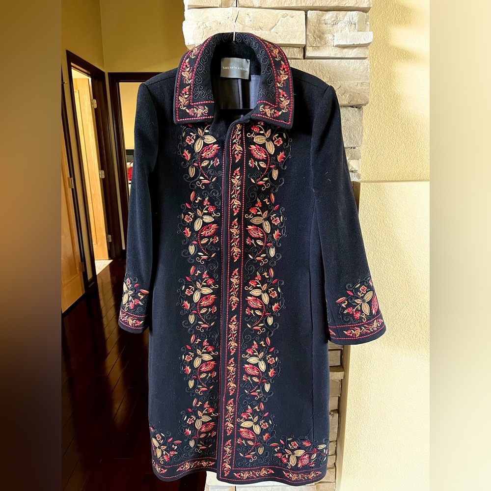 Saks Fifth Avenue vintage coat